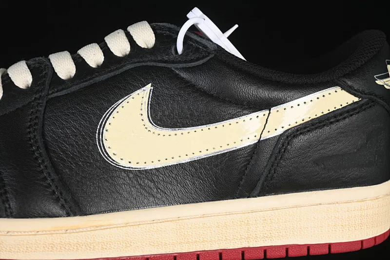 All categories Air Jordan Jordan series basketball shoes Air Jordan 1 Low P version pure original Nigel Sylvester x Air Jordan 1 Low AJ1 Joe 1 joint low-top cultural casual sneakers IB8958-001